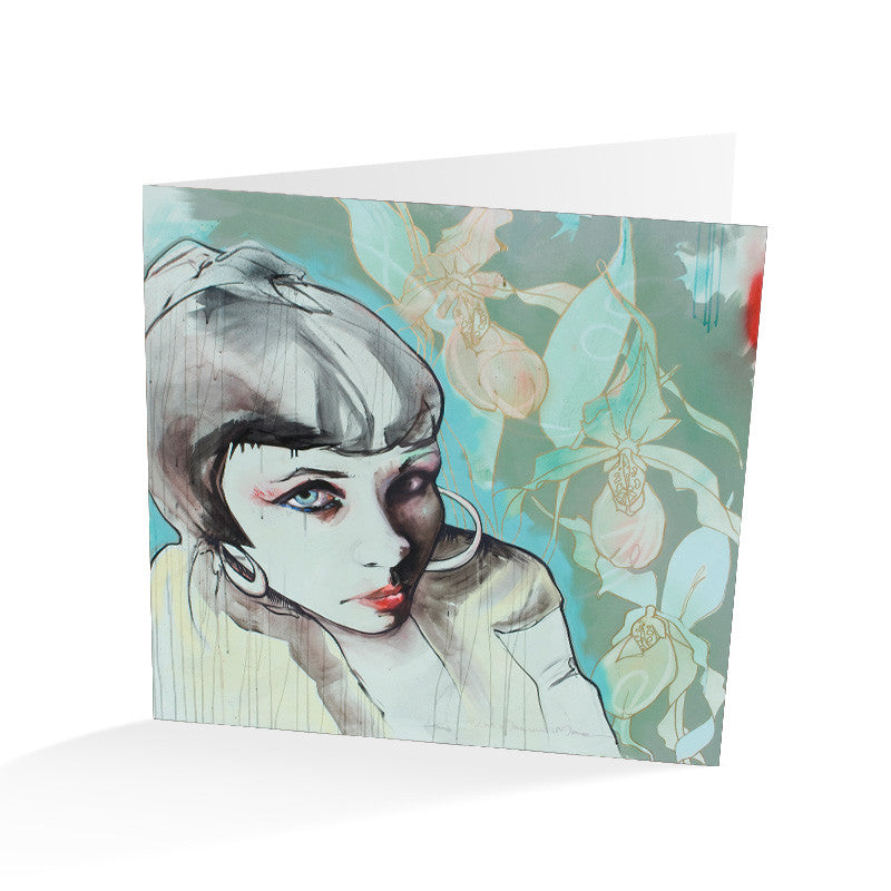 Lani Imre - THUMBALINA - 9 Art Card Square Set